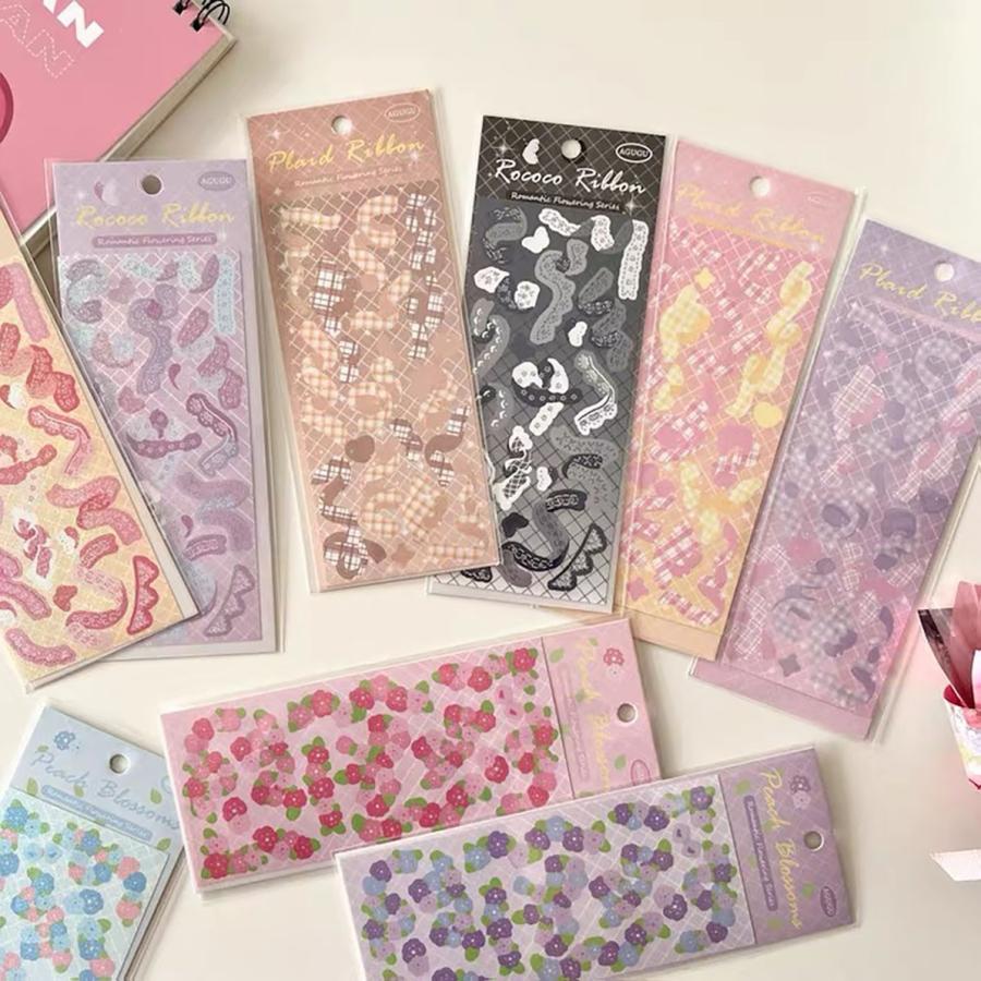 ロマンティックリボンシール 韓国 シール ステッカー 手帳 ダイアリー デコトレカ パーツ バインダー コレクトブック Kpop アイドル Bts 文具 文房具 雑貨 Romantekseal ティエルナガティート 通販 Yahoo ショッピング