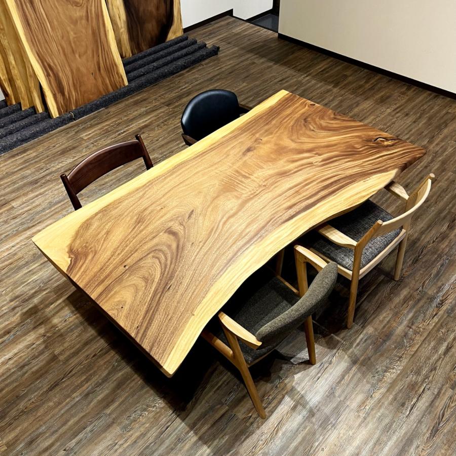 モンキーポッド 一枚板 テーブル ダイニングテーブル 180cm 無垢材