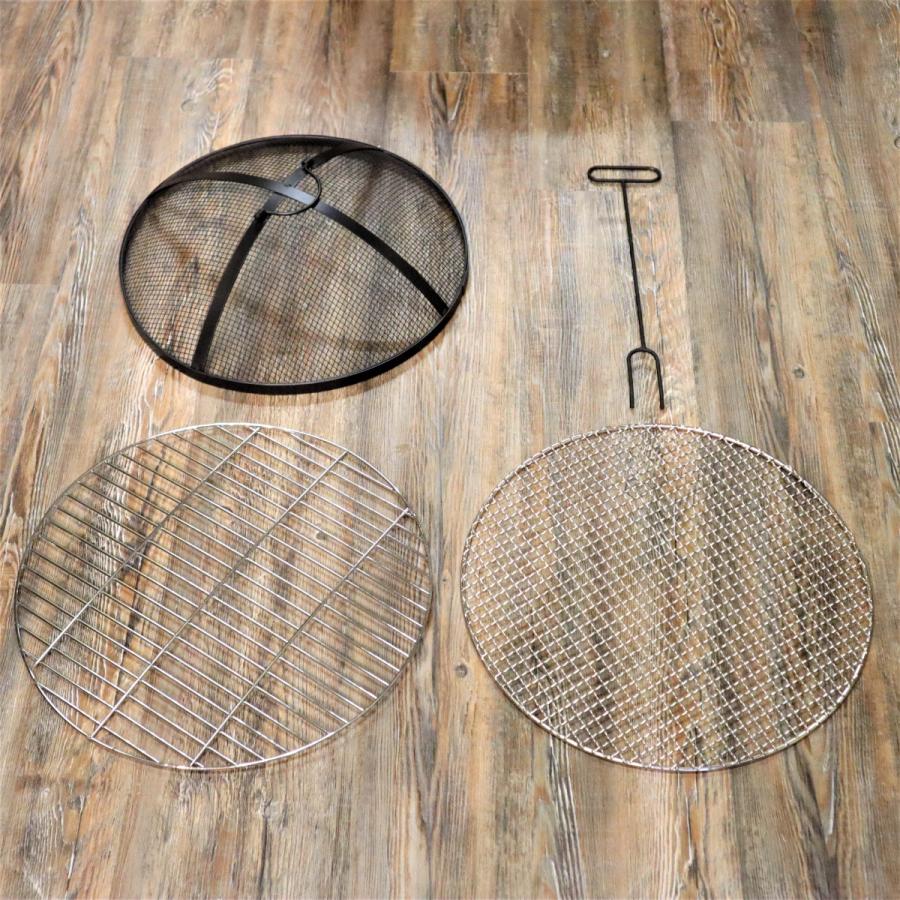 バーベキューコンロ 大型  焚き火台 ファイヤーピット オシャレ バーベキュー BBQ  アウトドア Aの画像