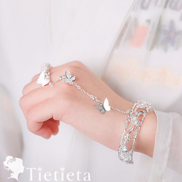新品本物 シルバーブレスレット 韓国ファッション シンプルデザイン 太め 新品 韓国 ブレスレット レディース シンプル オシャレ かわいい パール
