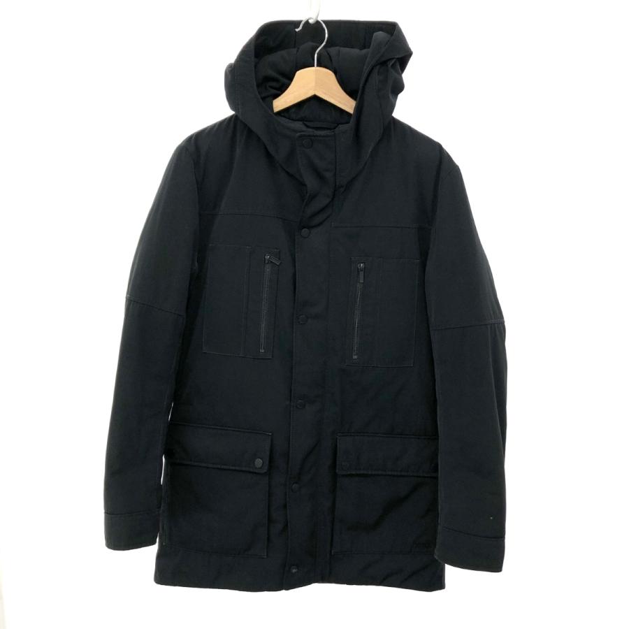 HUGO BOSS ヒューゴボス ダウン コート サイズ:S ブラック メンズ