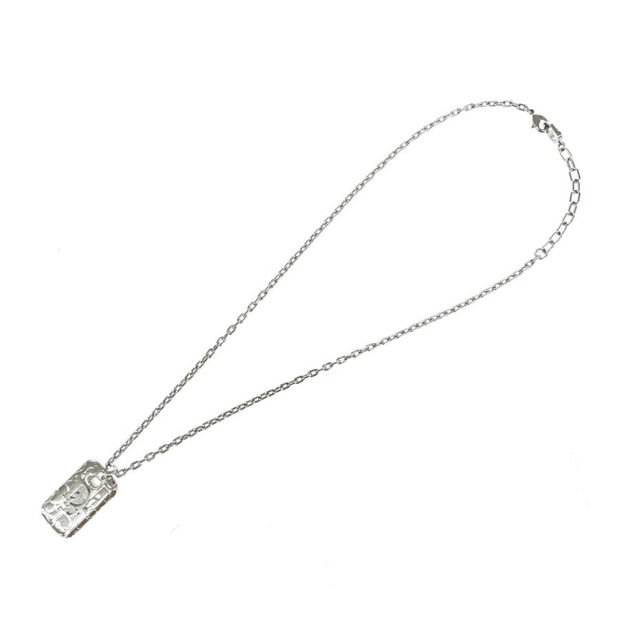 Christian Dior クリスチャンディオール オブリーク ネックレス 良好
