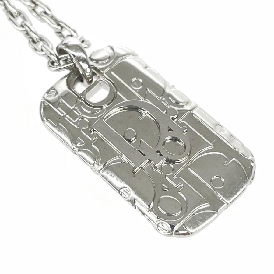 Christian Dior クリスチャンディオール オブリーク ネックレス 良好