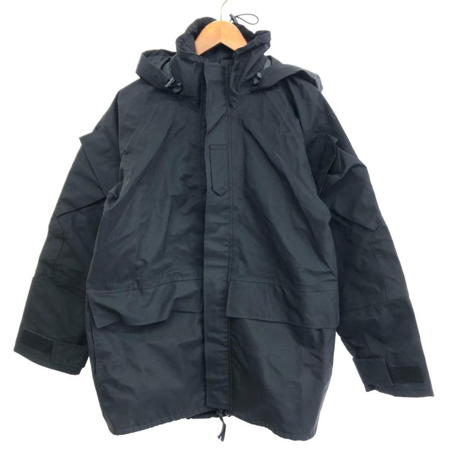 ECWCS ブラック　SMALL SHORT ゴアテックス 米軍実物 ECWCS エクワックス エクワックス/ミリタリージャケット 良好 サイズ