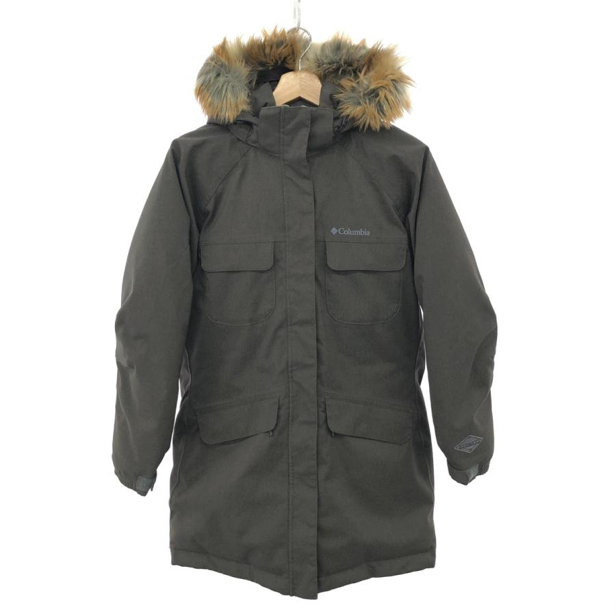 Columbia コロンビア ダウンジャケット 良好 サイズ:M PL5043 カーキ