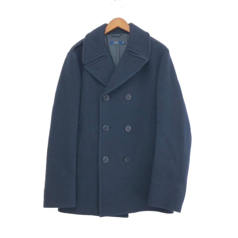 未使用✨　ポロラルフローレン　ピーコート　ウール　ネイビー　42S メンズ POLO RALPH LAUREN ポロラルフローレン ピーコート サイズ:42 ウール