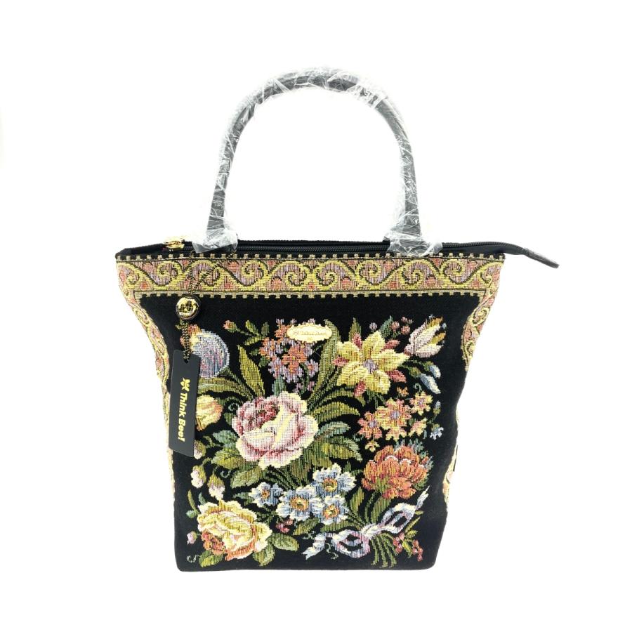 新品タグ付✨Think Bee! カーラ バッグ ハンドバッグ ゴブラン織 シンクビー！ テキスノヴァ社 ゴブラン織バッグ “カーラ”- ショップ