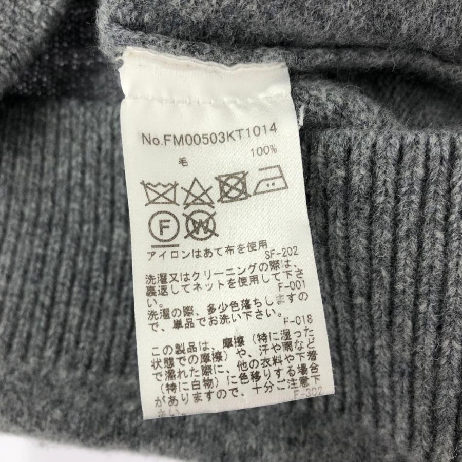 MAISON KITSUNE メゾンキツネ 長袖クルーネックニット 良好 サイズ:L