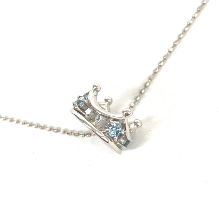 Samantha Tiara サマンサティアラ ネックレス 美品 アクアマリン Samantha Tiara サマンサティアラ ネックレス 美品 アクアマリン