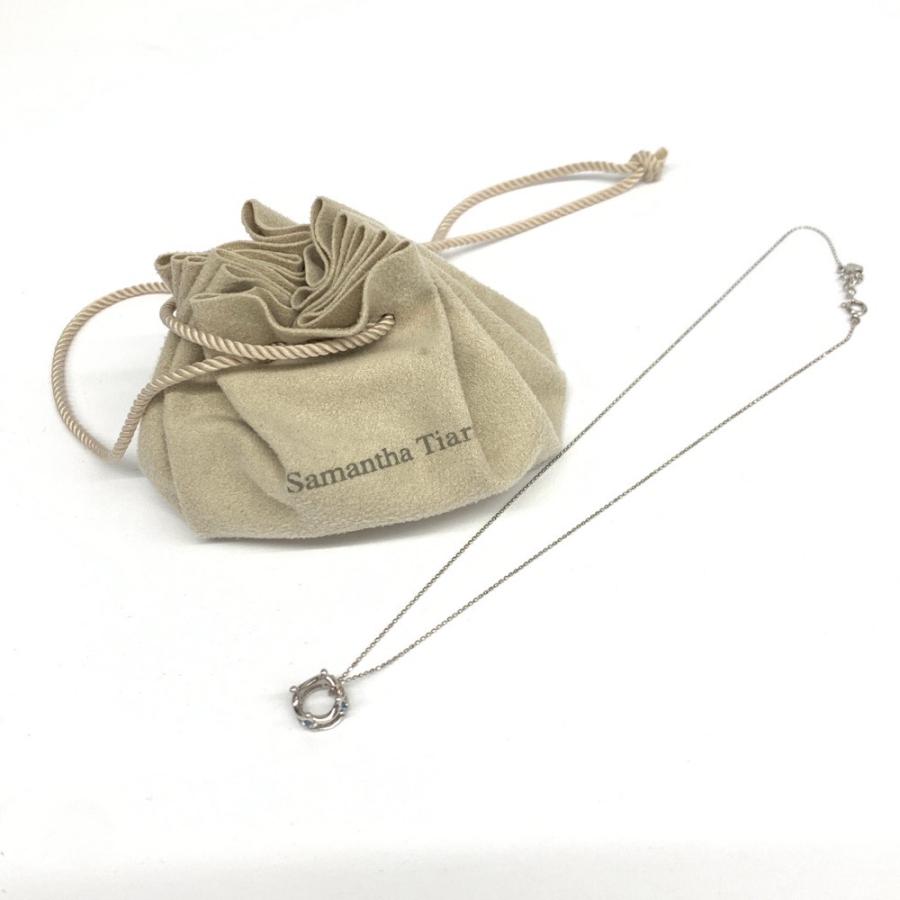 Samantha Tiara サマンサティアラ ネックレス 美品 アクアマリン Samantha Tiara サマンサティアラ ネックレス 美品 アクアマリン