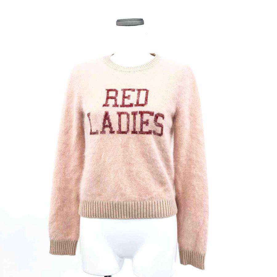 RED VALENTINO レッドヴァレンティノ 長袖ニット サイズXS ピンク 