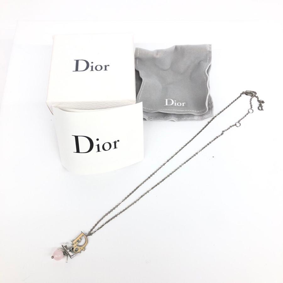Christian Dior クリスチャンディオール ネックレス シルバー