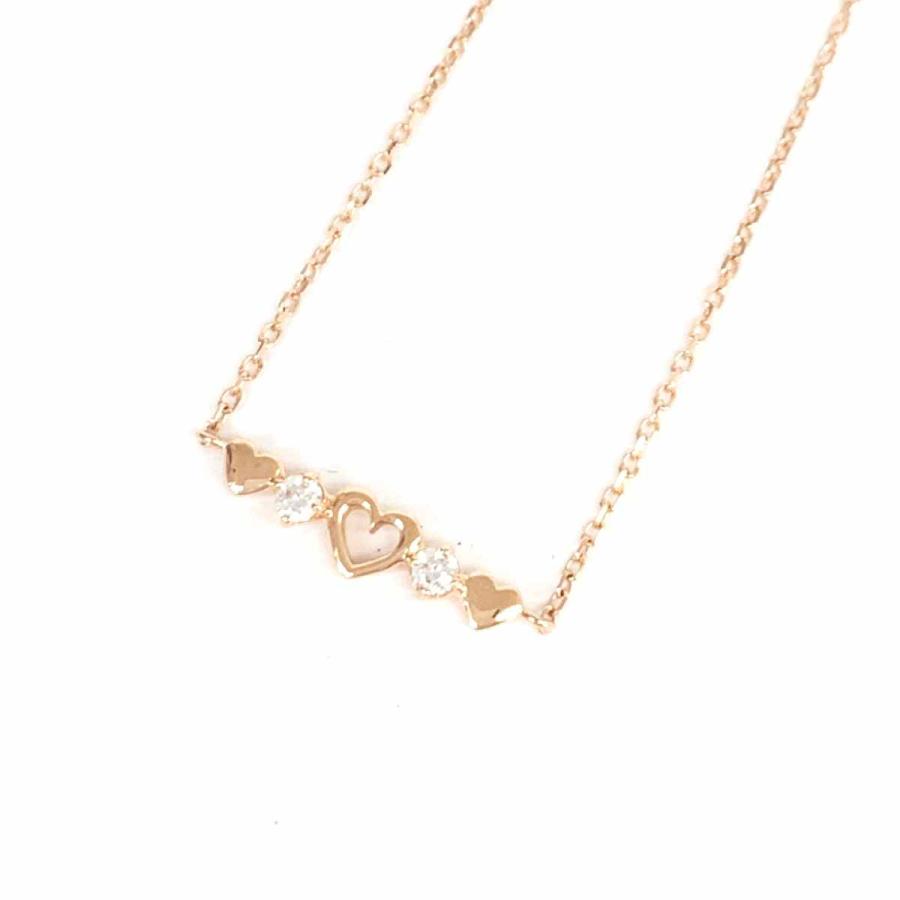 4°C K10 PG ハートブレスレット