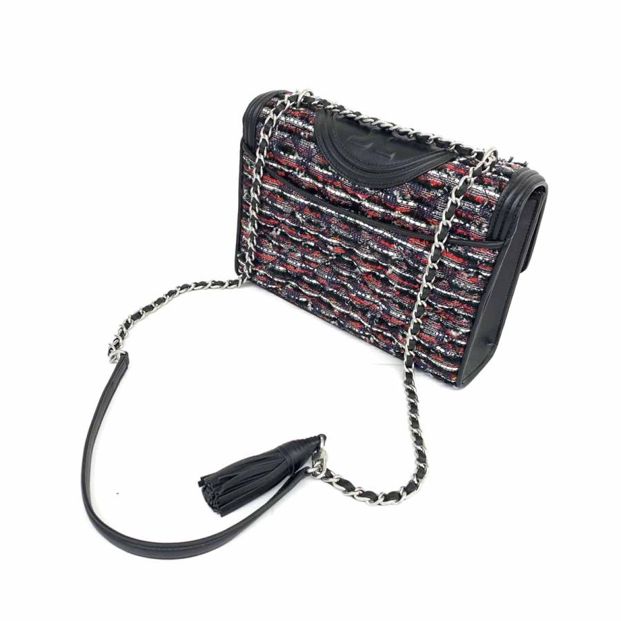 TORYBURCH トリーバーチ ショルダーバッグ 美品 マルチカラー ツイード 
