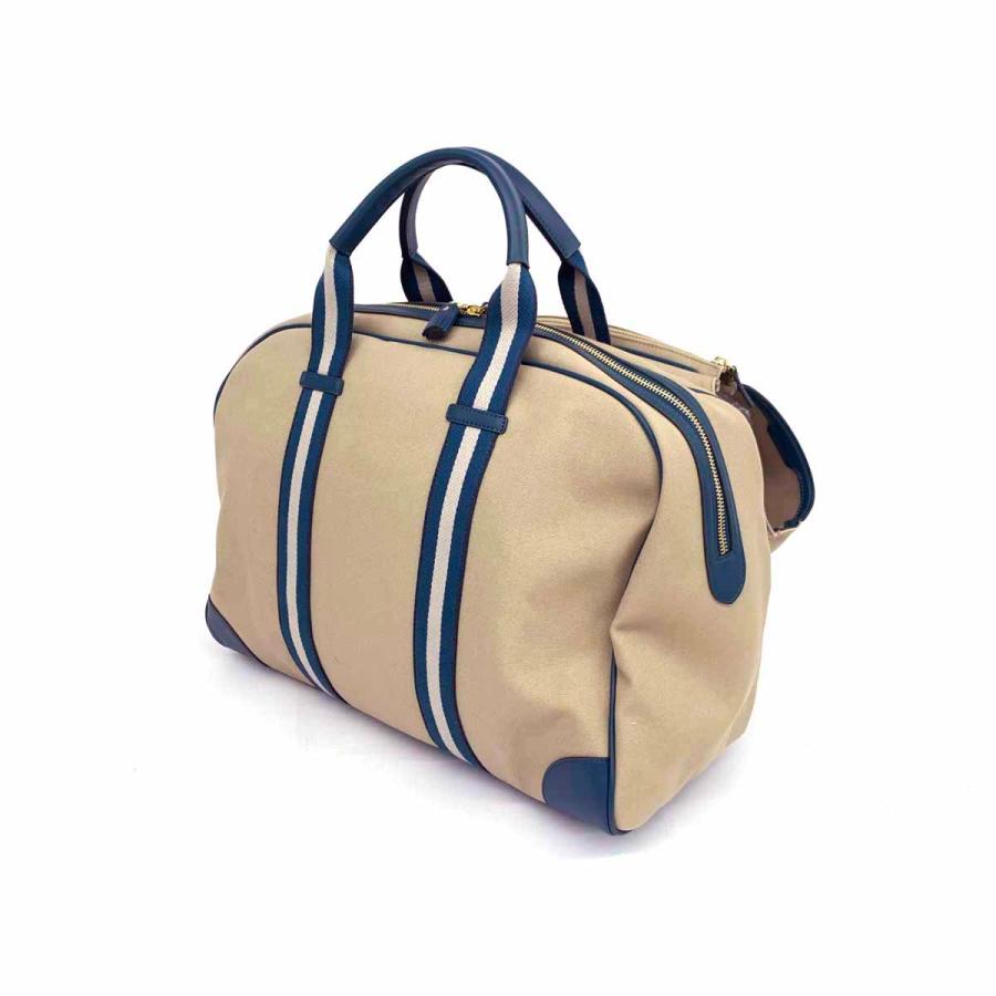 ANYA HINDMARCH アニヤハインドマーチ テニスバッグ 美品 ベージュ 