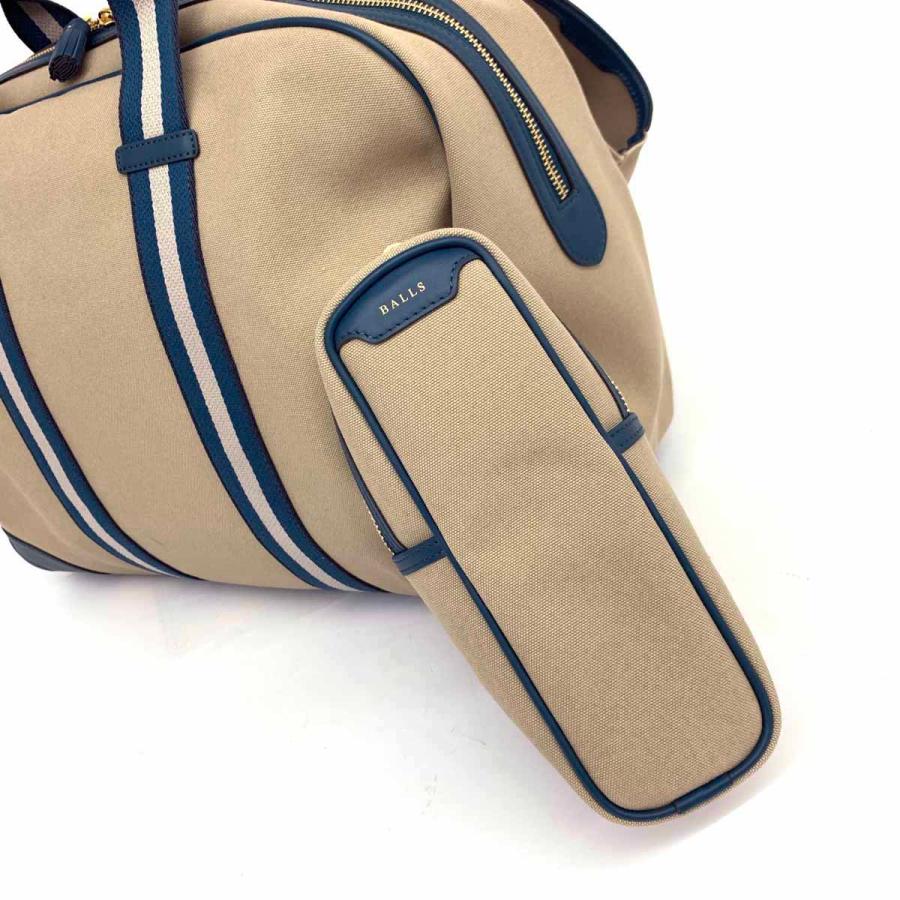 ANYA HINDMARCH アニヤハインドマーチ テニスバッグ 美品 ベージュ 