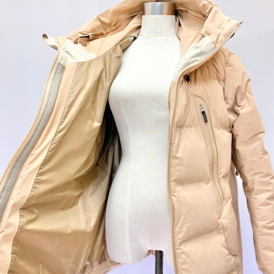 DESCENTE デサント マウンテニア ダウンジャケット M ベージュ 水沢 