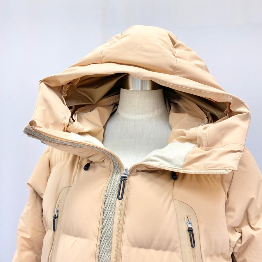 DESCENTE デサント マウンテニア ダウンジャケット M ベージュ 水沢 