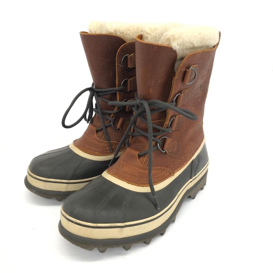 SOREL ソレル スノーブーツ 26 ブラウン メンズ 靴 シューズ