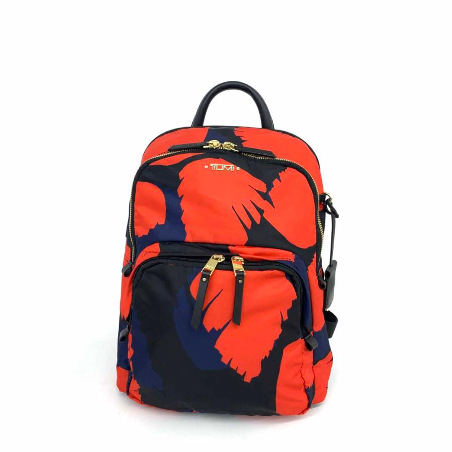 TUMI トゥミ ボヤジュール リュックサック 良好 109969 レッド TUMI トゥミ ボヤジュール リュックサック 良好 109969 レッド