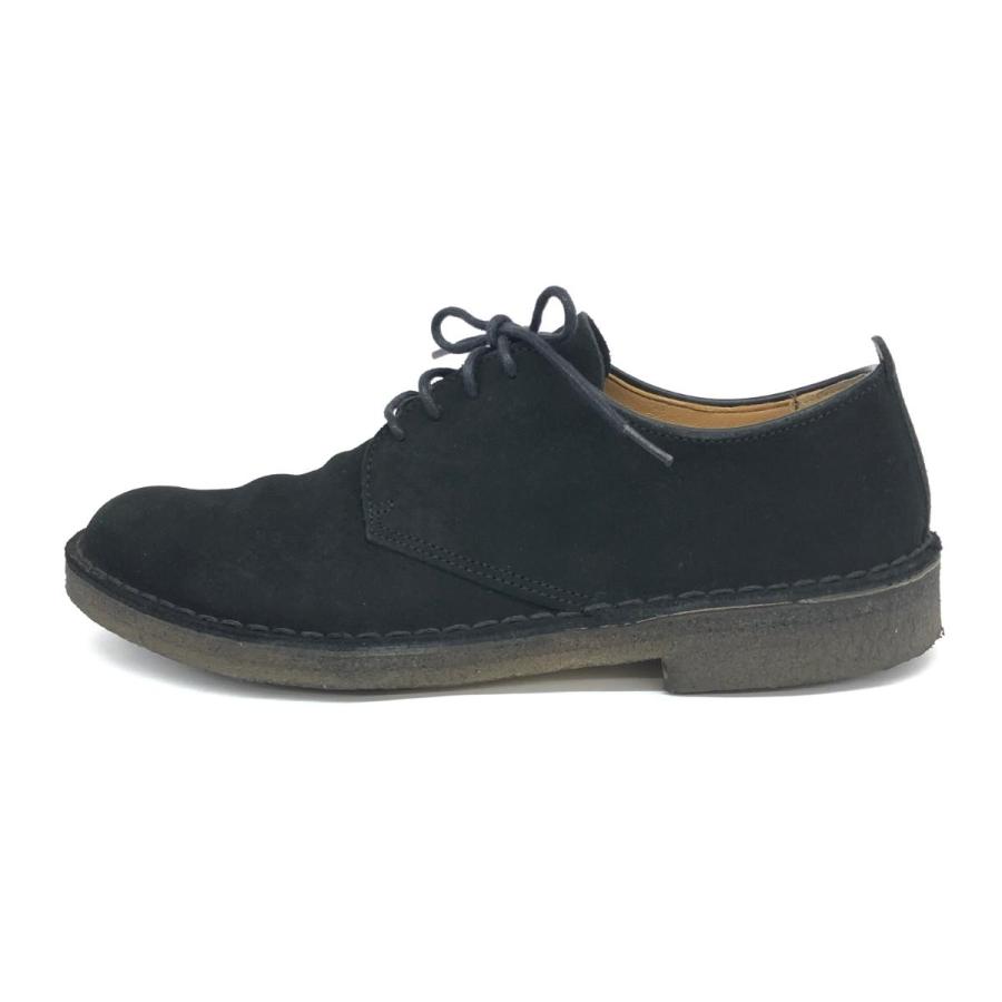 Clarks クラークス デザートブーツ 良好 UK8 1/2 ブラック スエード 