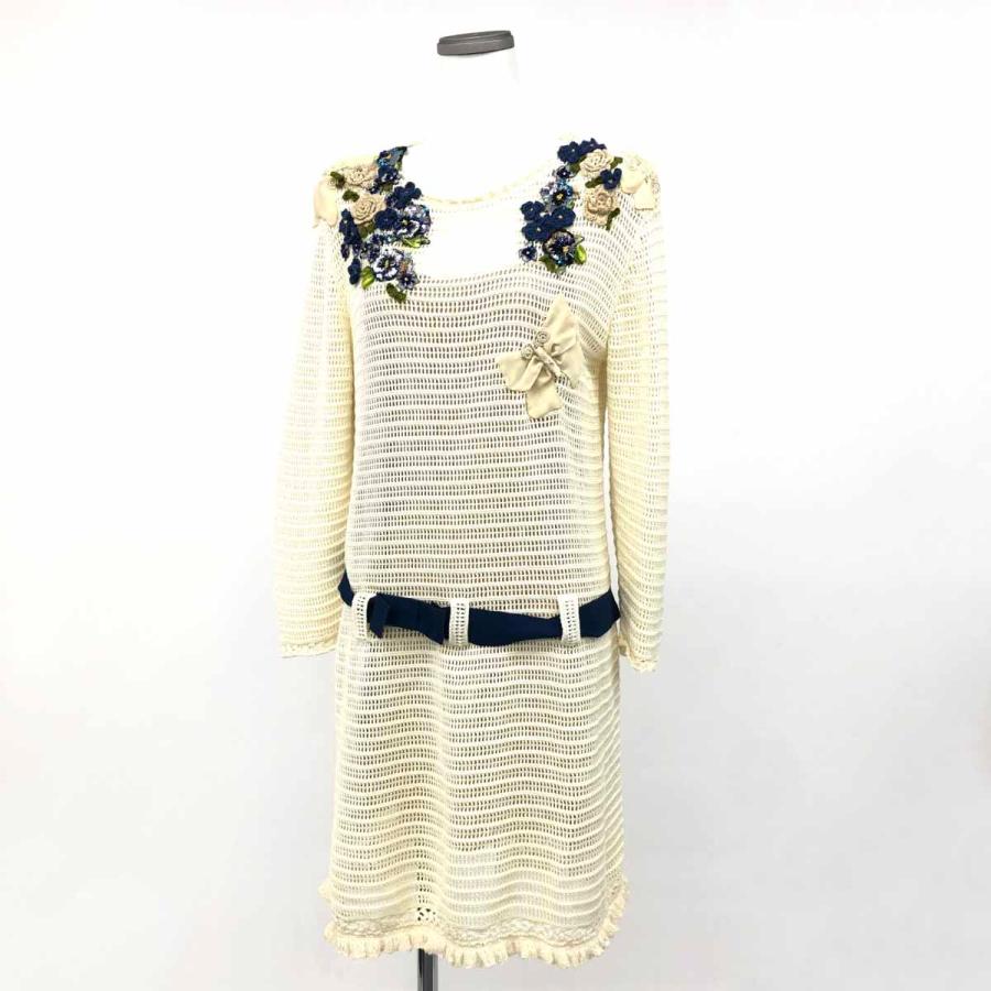 RED VALENTINO レッドヴァレンティノ ワンピース ホワイト レディース  