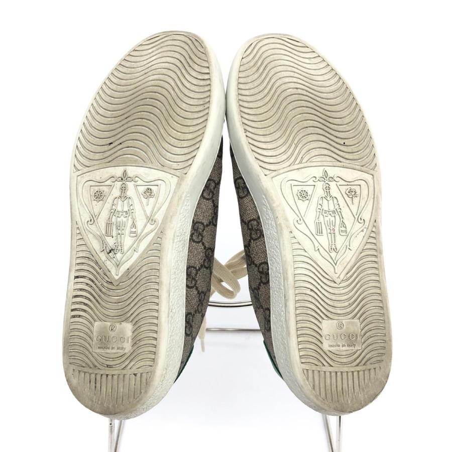 GUCCI グッチ フェイクノット/GGスプリーム スニーカー 良好 36 636359 