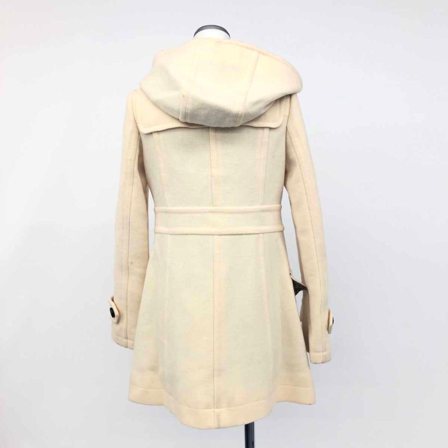 美品バーバリーブルーレーベル　ピーコート　ベージュ　チェック　38 BURBERRY BLUE LABEL - バーバリーブルーレーベル Pコート 裏地