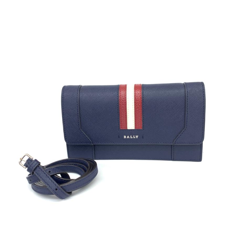 BALLY バリー ショルダーバッグ 本革 ネイビー 【公式通販】