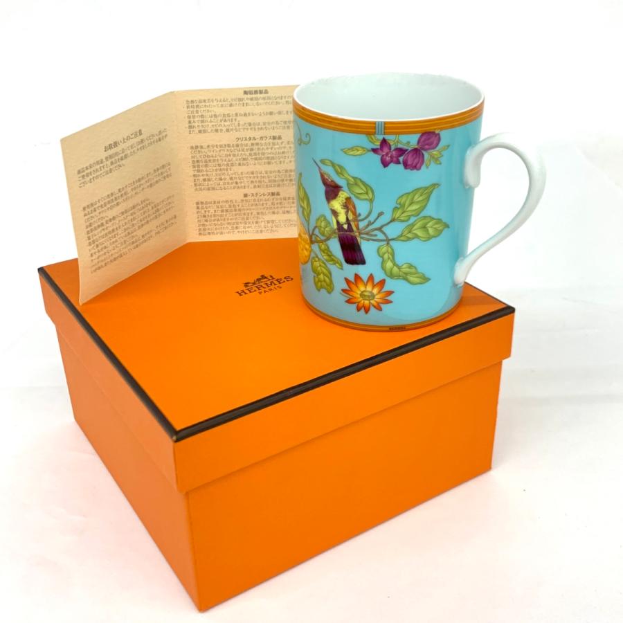 ☆ 未使用 箱付き エルメス HERMES シエスタ マグ カップ