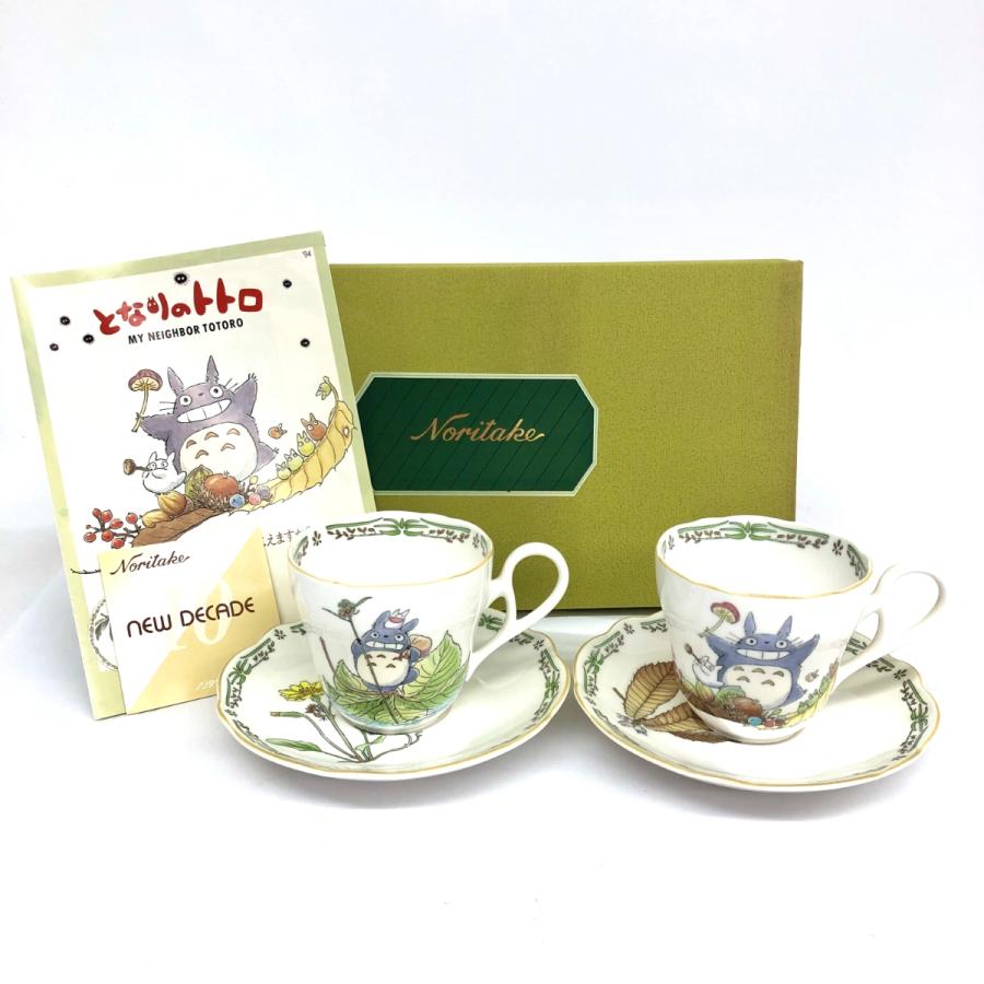 Noritake となりのトトロ ティーカップ・ソーサー2客セット 【公式通販】