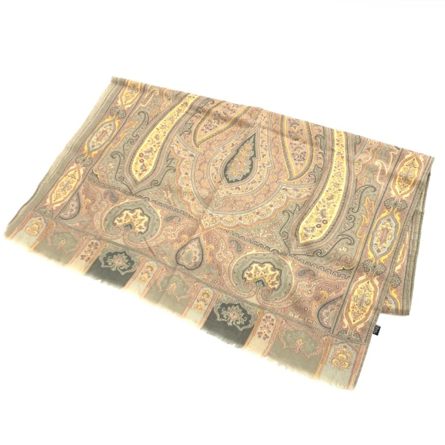 ETRO エトロシルクスカーフシアースカーフペイズリーレディース