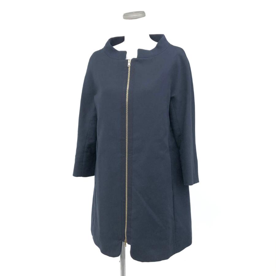 HERNO ヘルノ ポンチョ ロング コート 42サイズ ネイビー 【公式通販】
