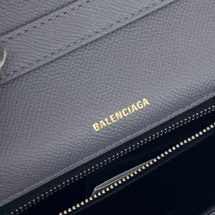 BALENCIAGA バレンシアガ ヴィルデイバッグ ショルダーバッグ 美品 542207 グレー カーフスキン  レディース 斜め掛け bag 鞄｜tifana｜07