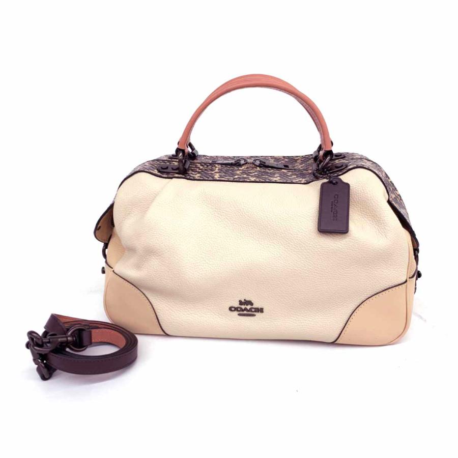 COACH コーチ レーンサッチェル 2WAYバッグ 美品 69622 ベージュ 