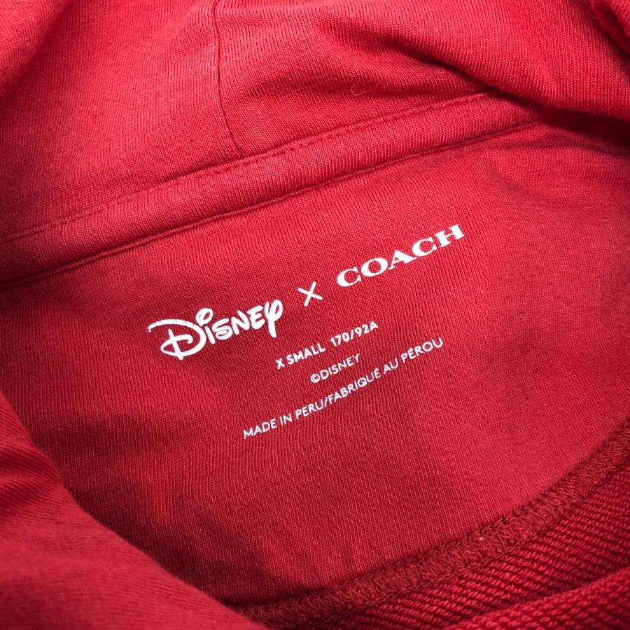 COACH コーチ パーカー 良好 XS レッド レディース トップス COACH コーチ パーカー 良好 XS レッド レディース トップス