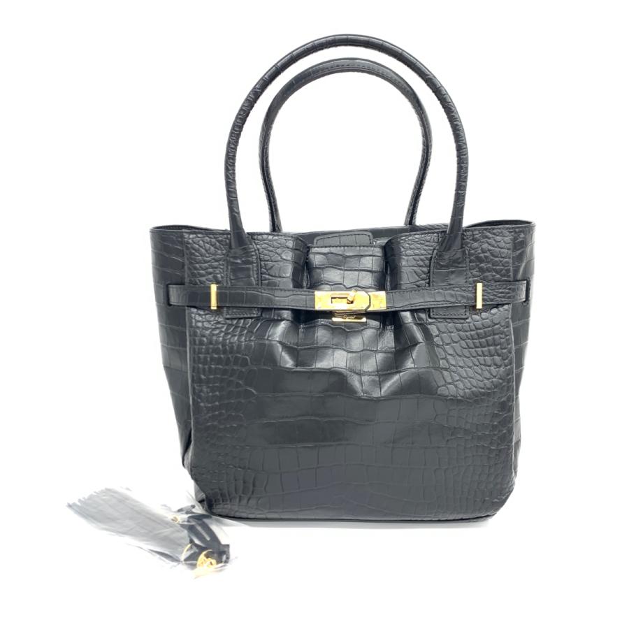 LEATHER JEWELS レザージュエルズ ハンドバッグ 新品同様