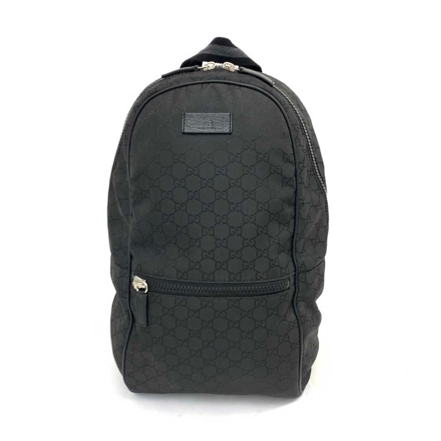 GUCCI グッチ リュックサック 449181 001998 ブラック ナイロン GUCCI グッチ リュックサック 449181 001998 ブラック ナイロン