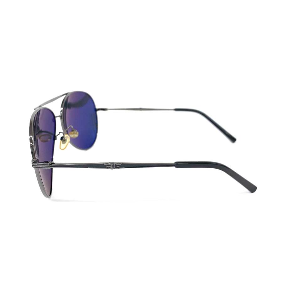 POLICE ポリス サングラス S8585G ブラック ティアドロップ