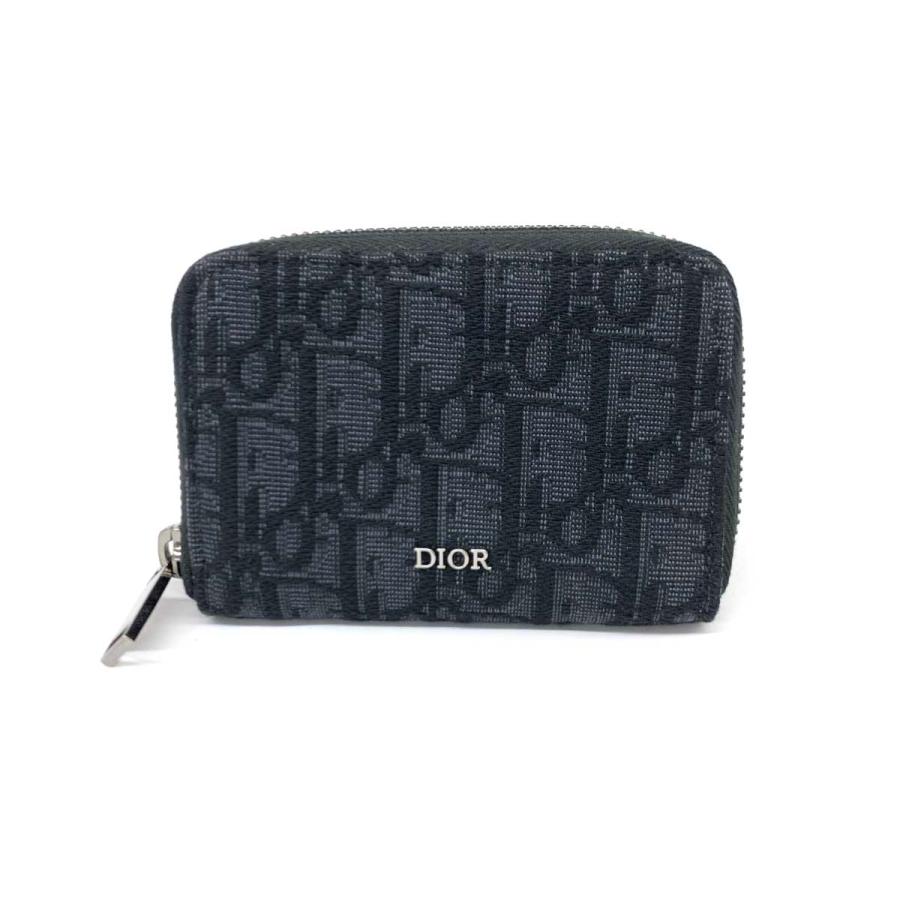 Christian Dior クリスチャンディオール ジップカードホルダー 美品 