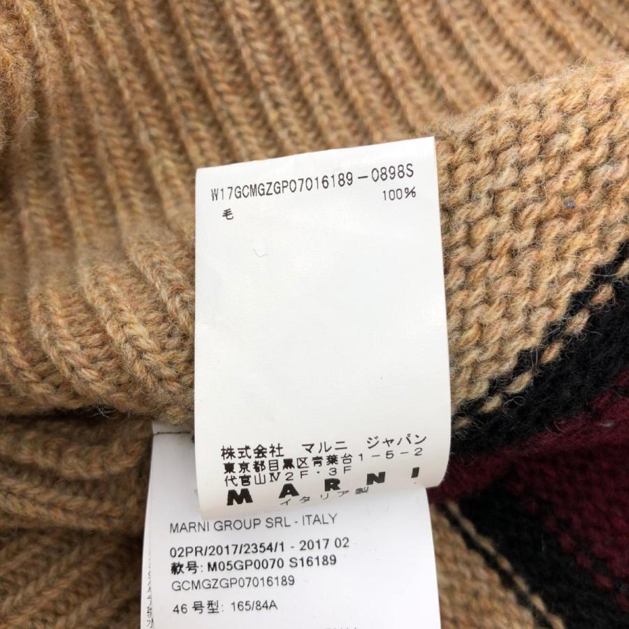 MARNI マルニ 長袖ニット 良好 サイズ46 M05GP0070 ベージュ MARNI マルニ 長袖ニット 良好 サイズ46 M05GP0070 ベージュ