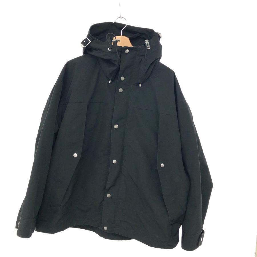 ADRER シンセティックレザーマウンテンパーカー ADRER（アドラー） マウンテンパーカー MEDIUM ブラック メンズ