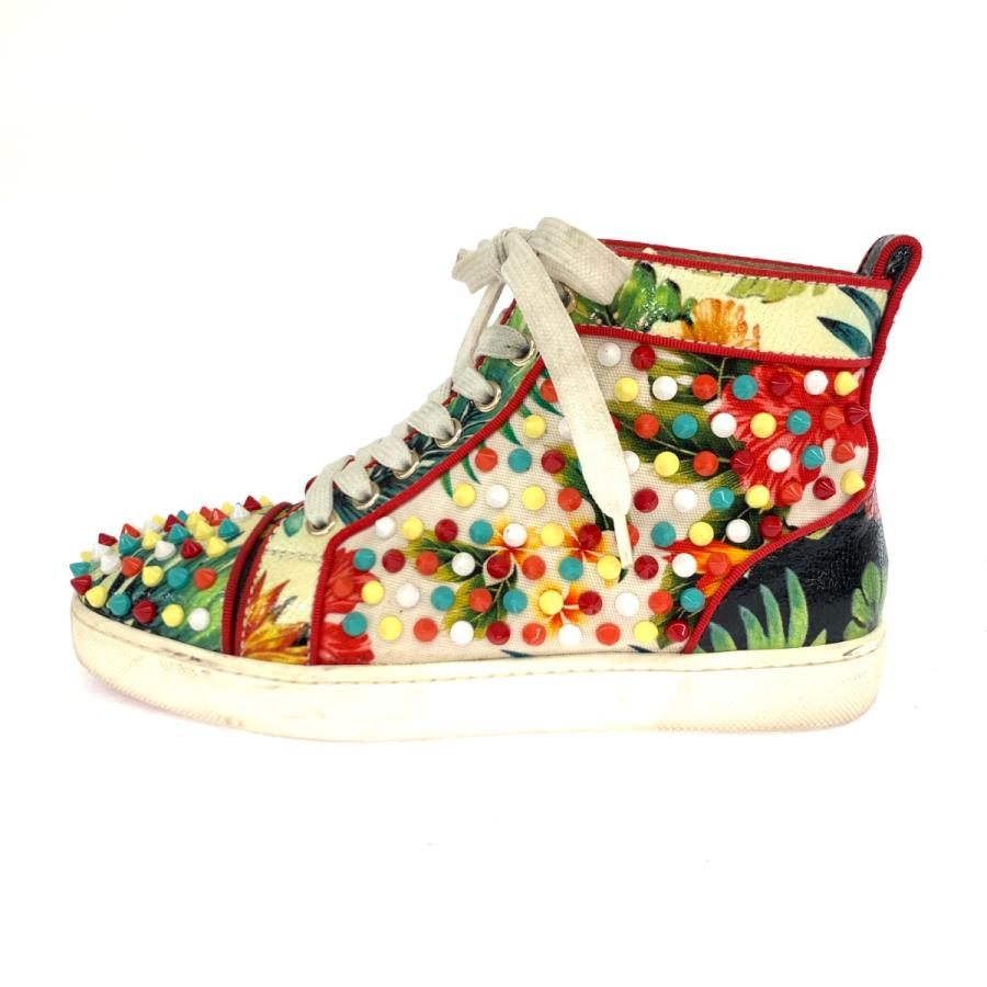 Christian Louboutin クリスチャンルブタン スニーカー 37 1/2 マルチ 