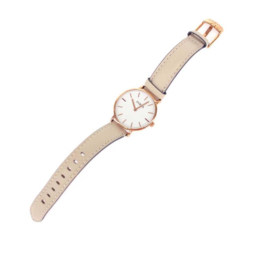 FURLA フルラ ジャーダ 腕時計 美品  4251108503 ゴールドカラー×ベージュ SS×レザー レディース ウォッチ watch｜tifana｜07