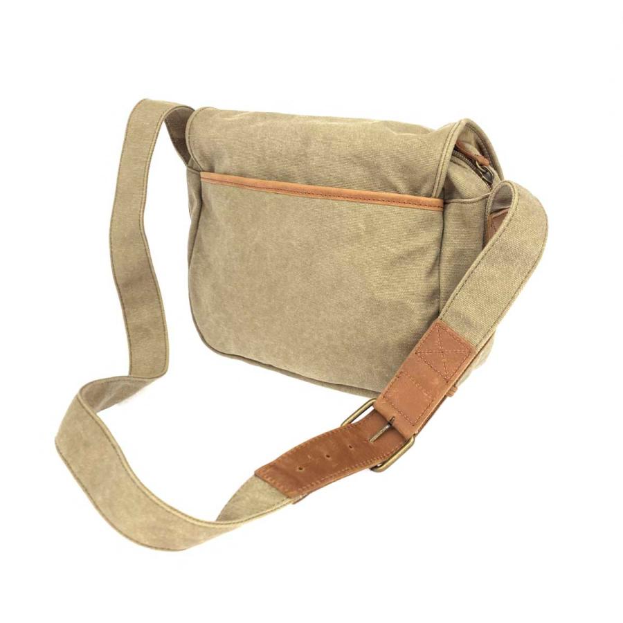 L.L.Bean エルエルビーン  ショルダーバッグ   ベージュ キャンバス×レザー  レディース ヴィンテージ 斜め掛け bag 鞄｜tifana｜03