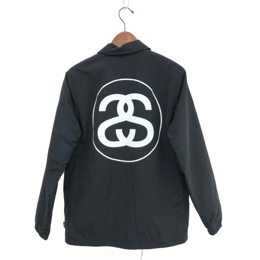 STUSSY ステューシー コーチジャケット 良好 サイズS ブラック STUSSY ステューシー コーチジャケット 良好 サイズS ブラック