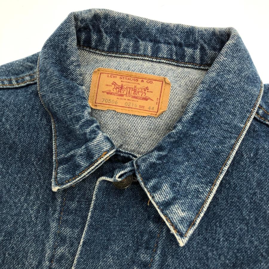 LEVI`S リーバイス デニム ジャケット 44 70506-0216 ブルー LEVI`S リーバイス デニム ジャケット 44 70506-0216 ブルー