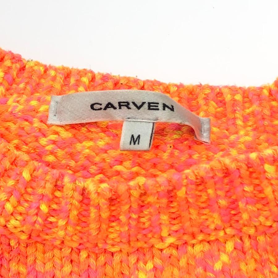 CARVEN カルヴェン 長袖ニット Mサイズ 蛍光オレンジ CARVEN カルヴェン 長袖ニット Mサイズ 蛍光オレンジ