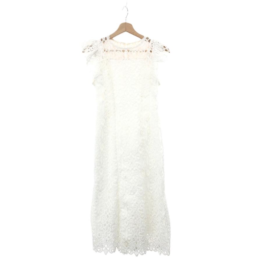 CELFORD セルフォード 半袖ワンピース 36 CWFO222025 ホワイト  