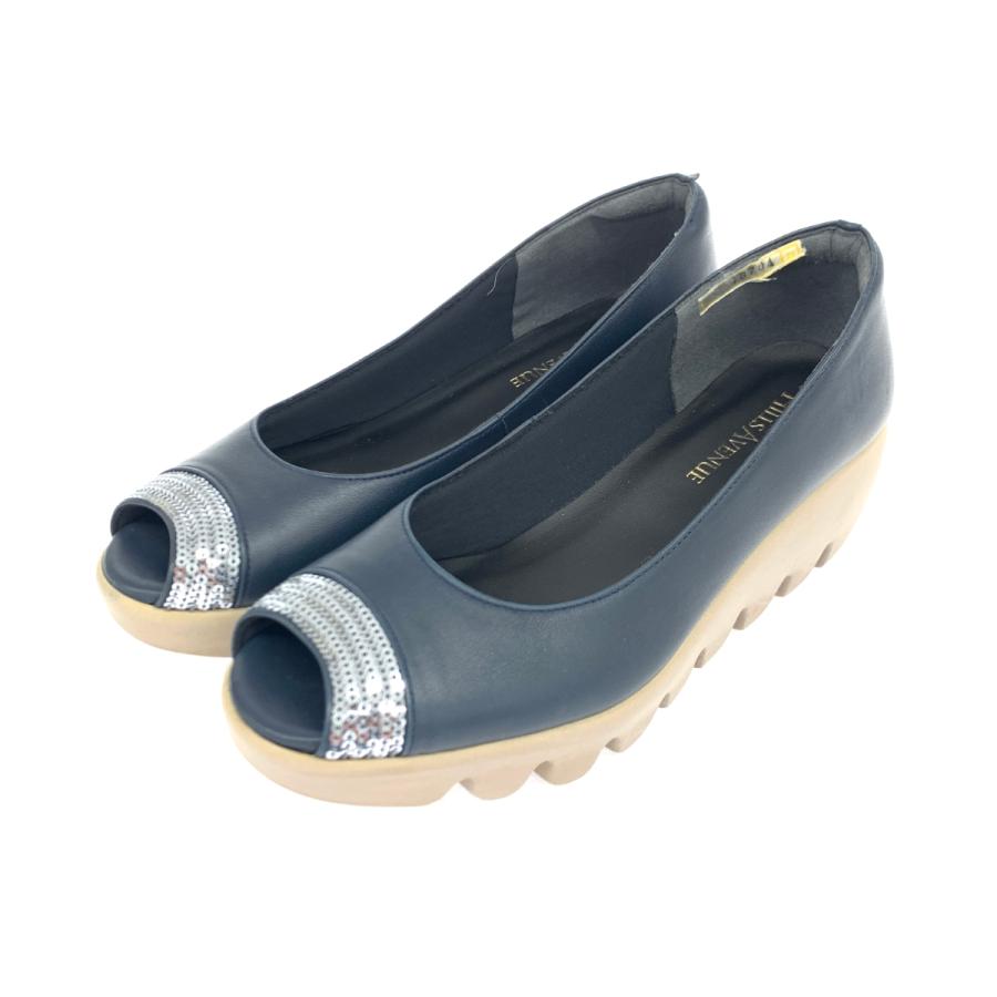 新品ヒルズアヴェニューウェーブパンプスサイズ22